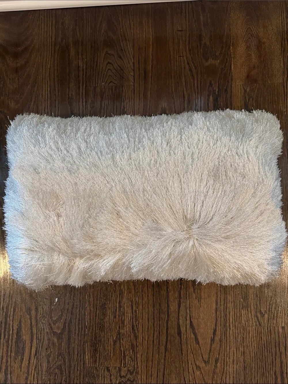 Plush Cream Bath Mat - Soft Shag Pile